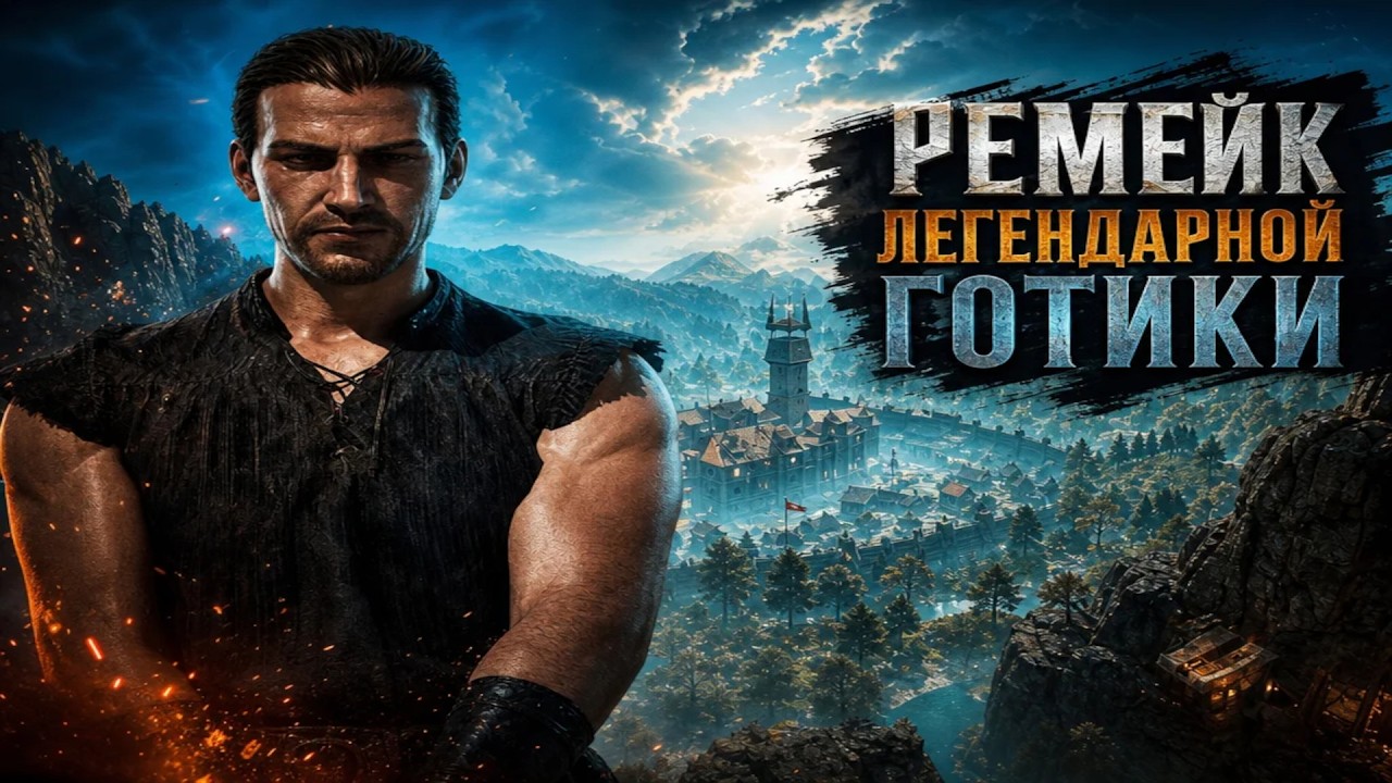 ОДНА ЖИЗНЬ ГОТИКА 1 РЕМЕЙК! GOTHIC 1 REMAKE ПРОХОЖДЕНИЕ #1
