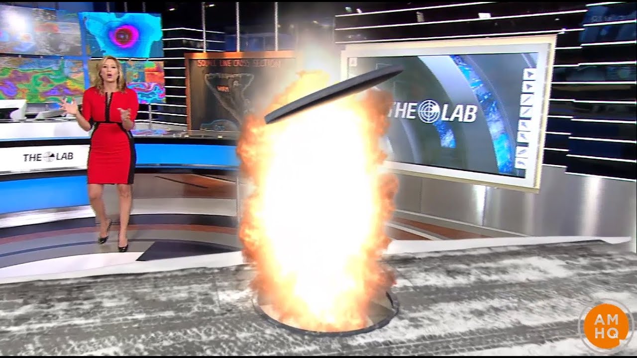 The Science Behind Exploding Manhole Covers in 3D!