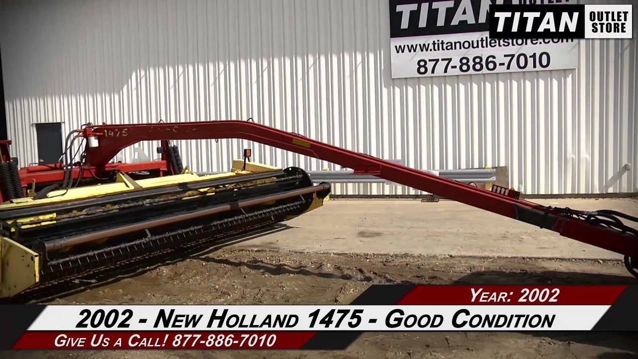 New Holland 1475 - 16 ft, Rubber Rollers Sold on ELS!