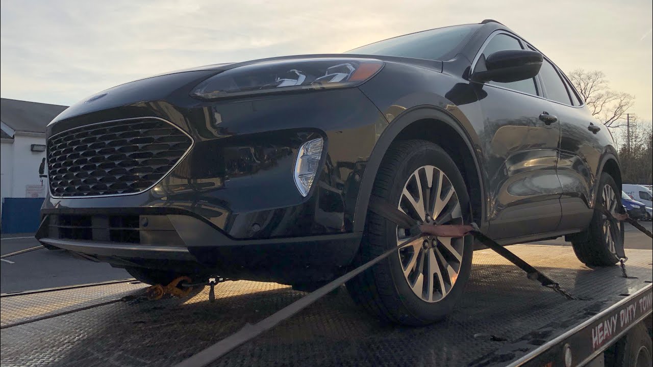 Как переключить Ford Escape 2020 года на нейтраль (с электронным поворотным переключателем передач)