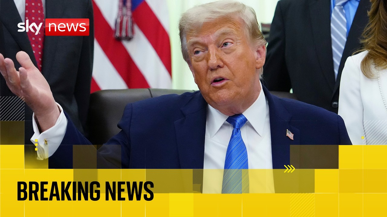 US military begins wave of strikes against 'multiple targets' in Iran | Sky News coverage