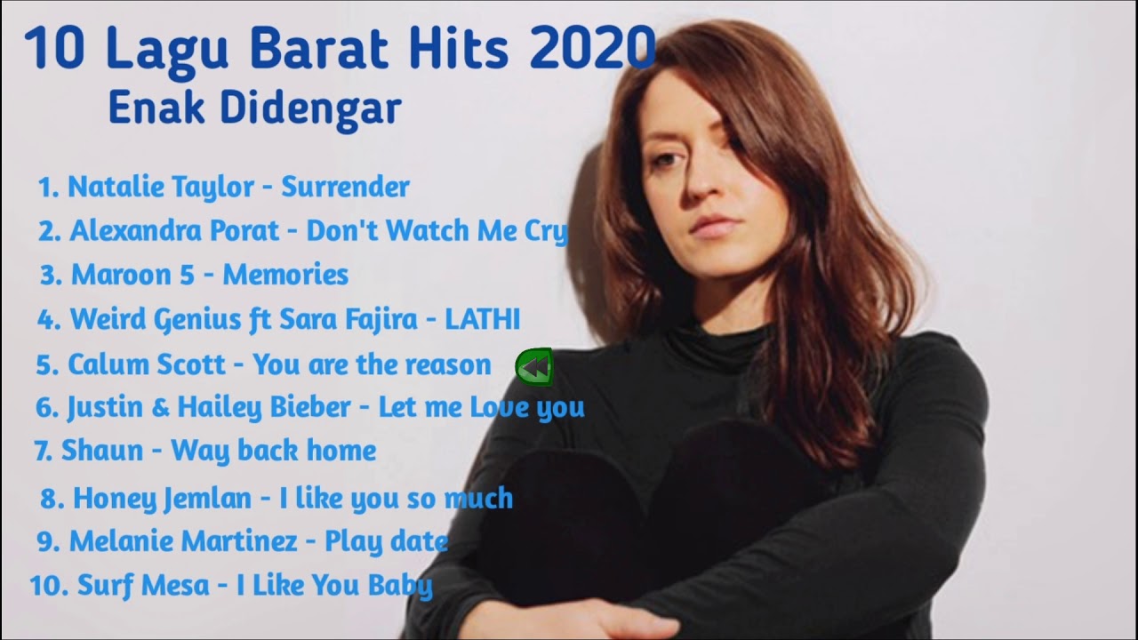 10 Lagu barat hits 2020 enak didengar