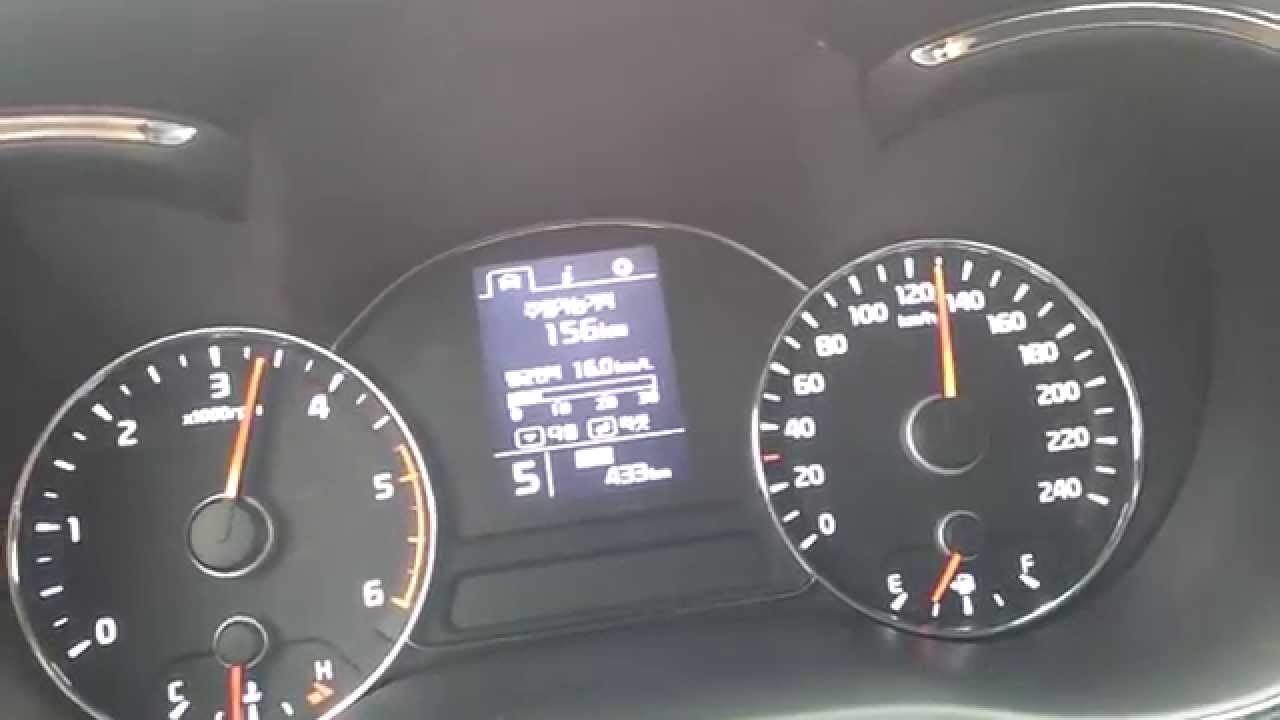 기아 K3 1.6 VGT 0-190km/h 가속 - 2013.12.05