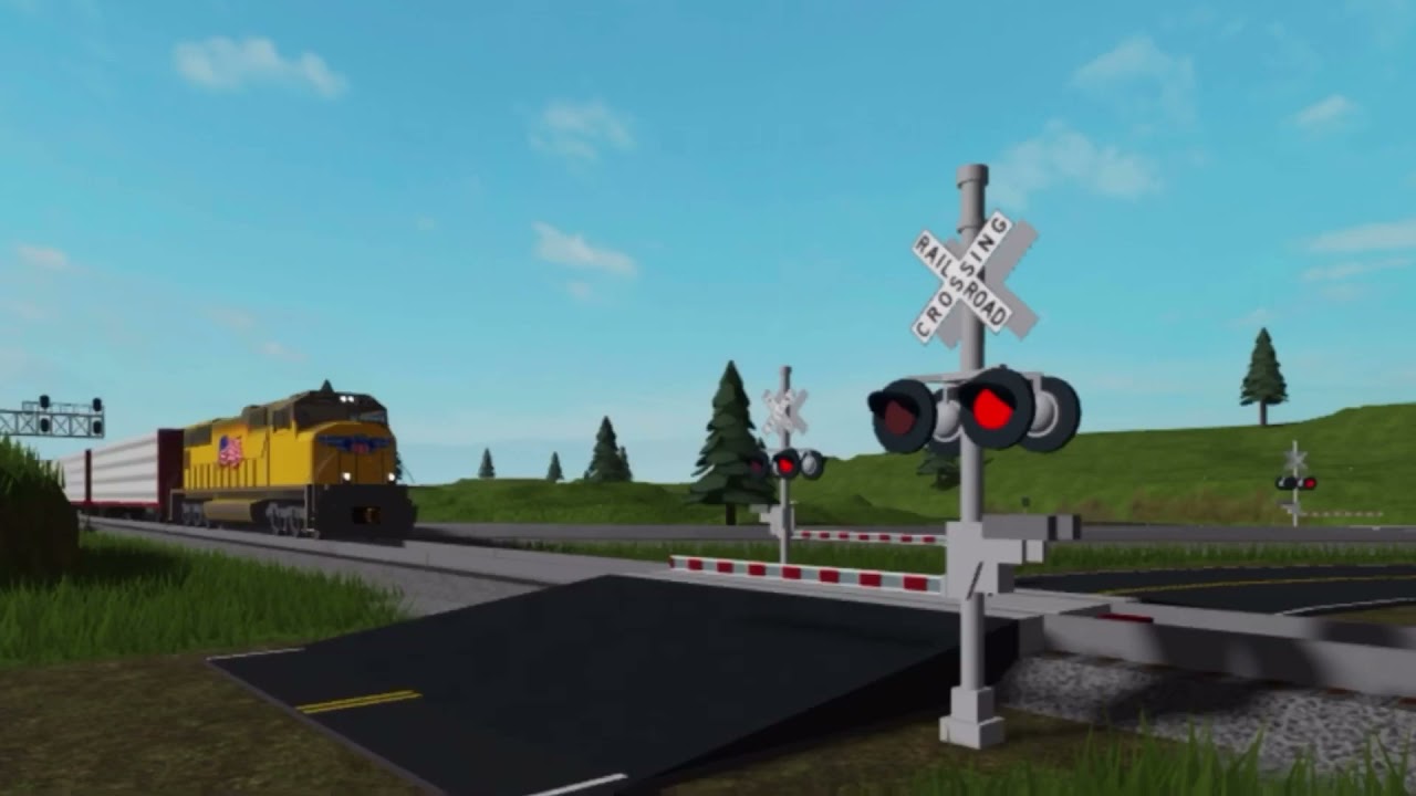 Union Pacific  great big rolling railroad ,in Roblox