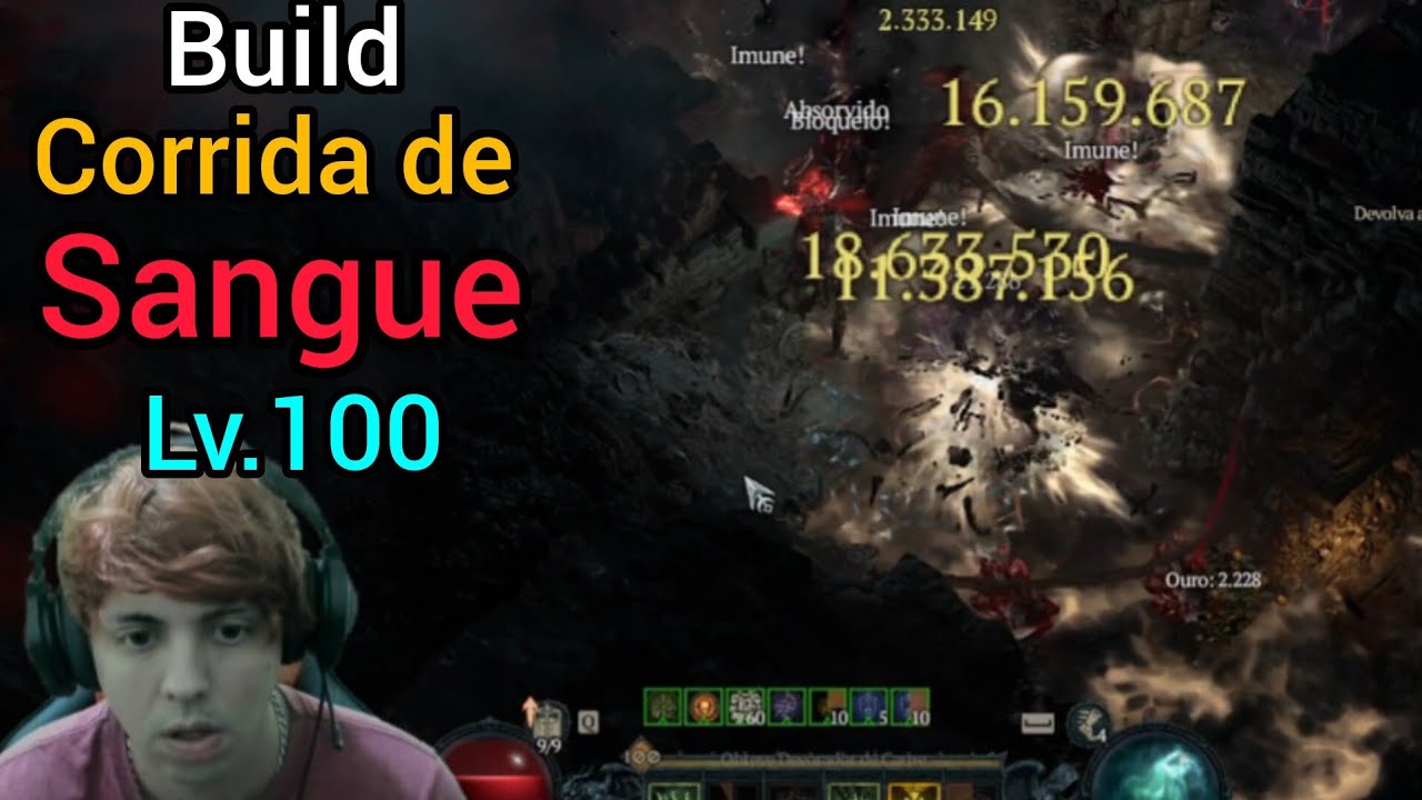 Diablo 4: Necromante lv100 Build Corrida de Sangue ATUALIZADA!