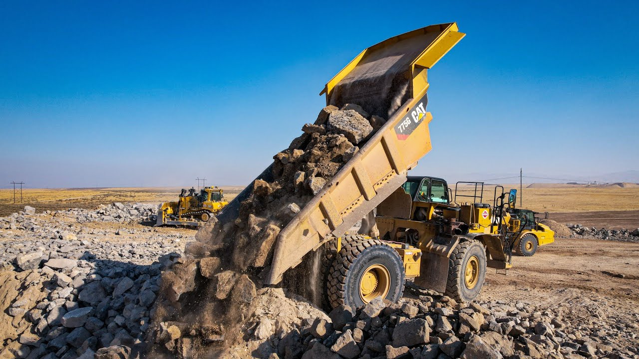 Mass Excavation For New Data Center