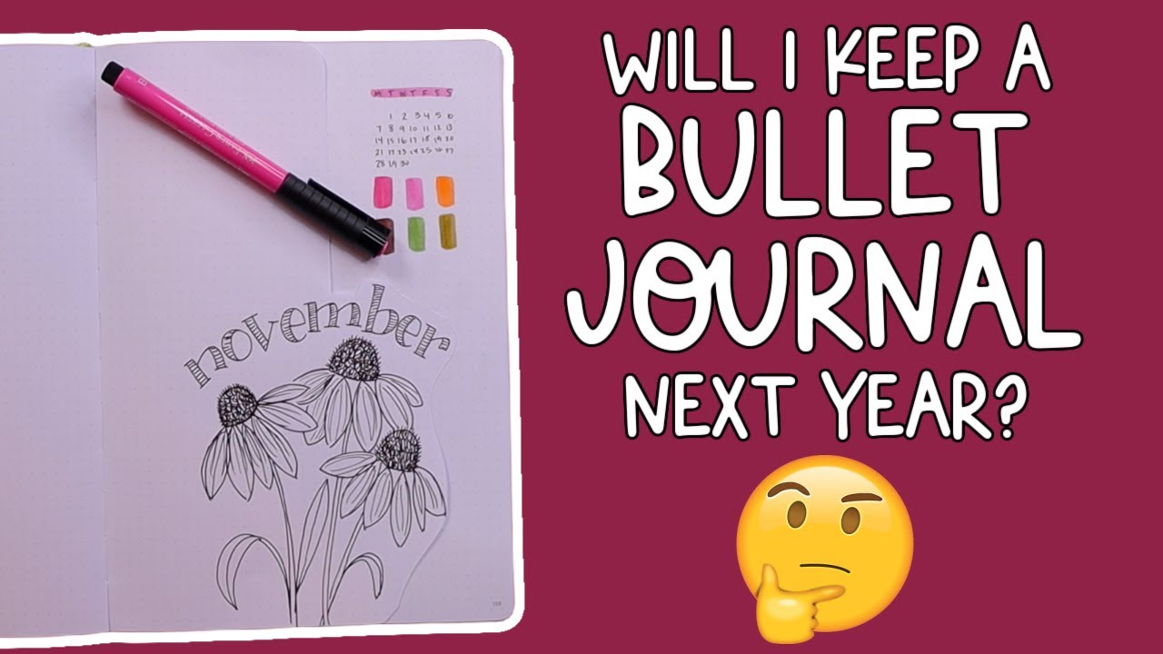 MY BULLET JOURNAL HASN'T BEEN WORKING FOR ME | NOVEMBER 2022 SETUP