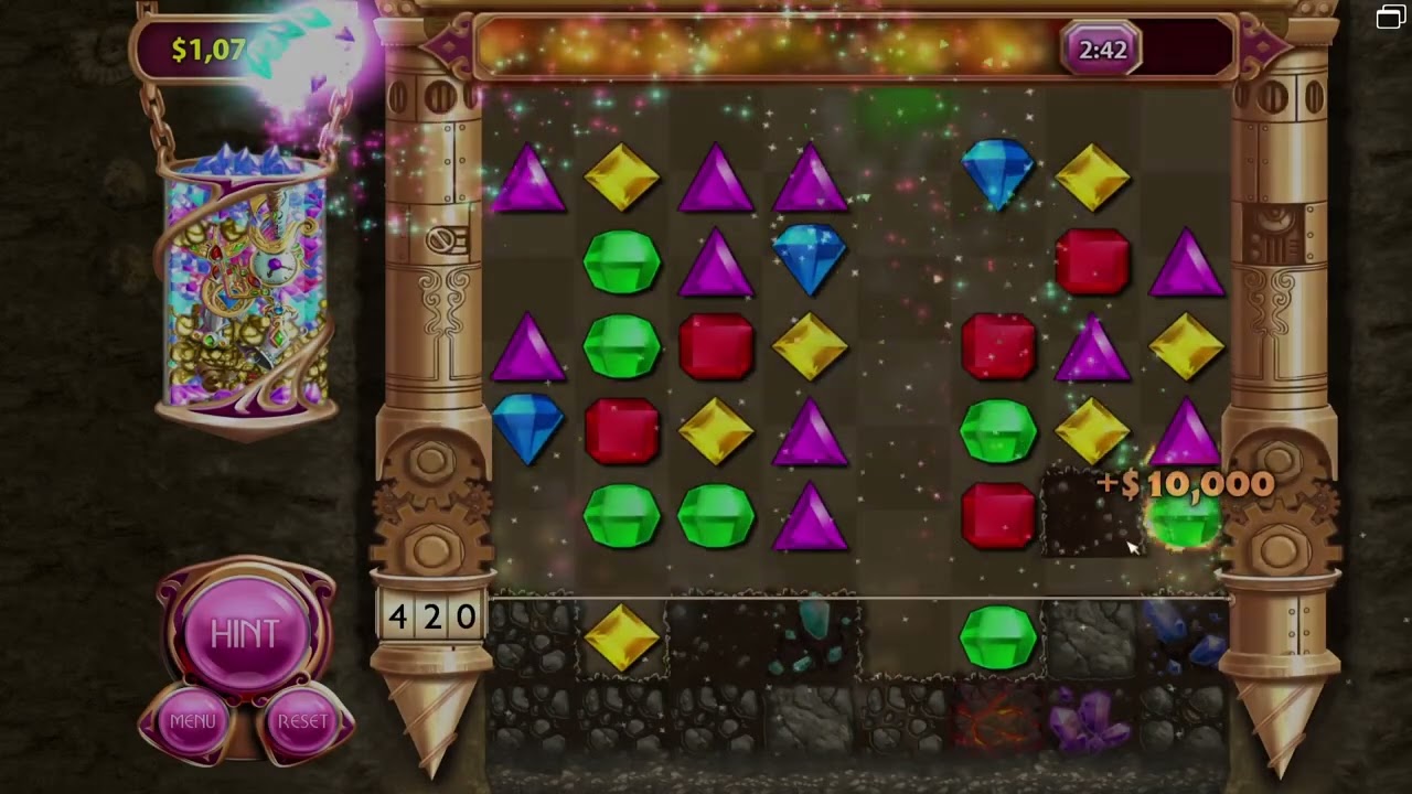 Bejeweled 3 Diamond Mine - 1.95m - 680 Meters