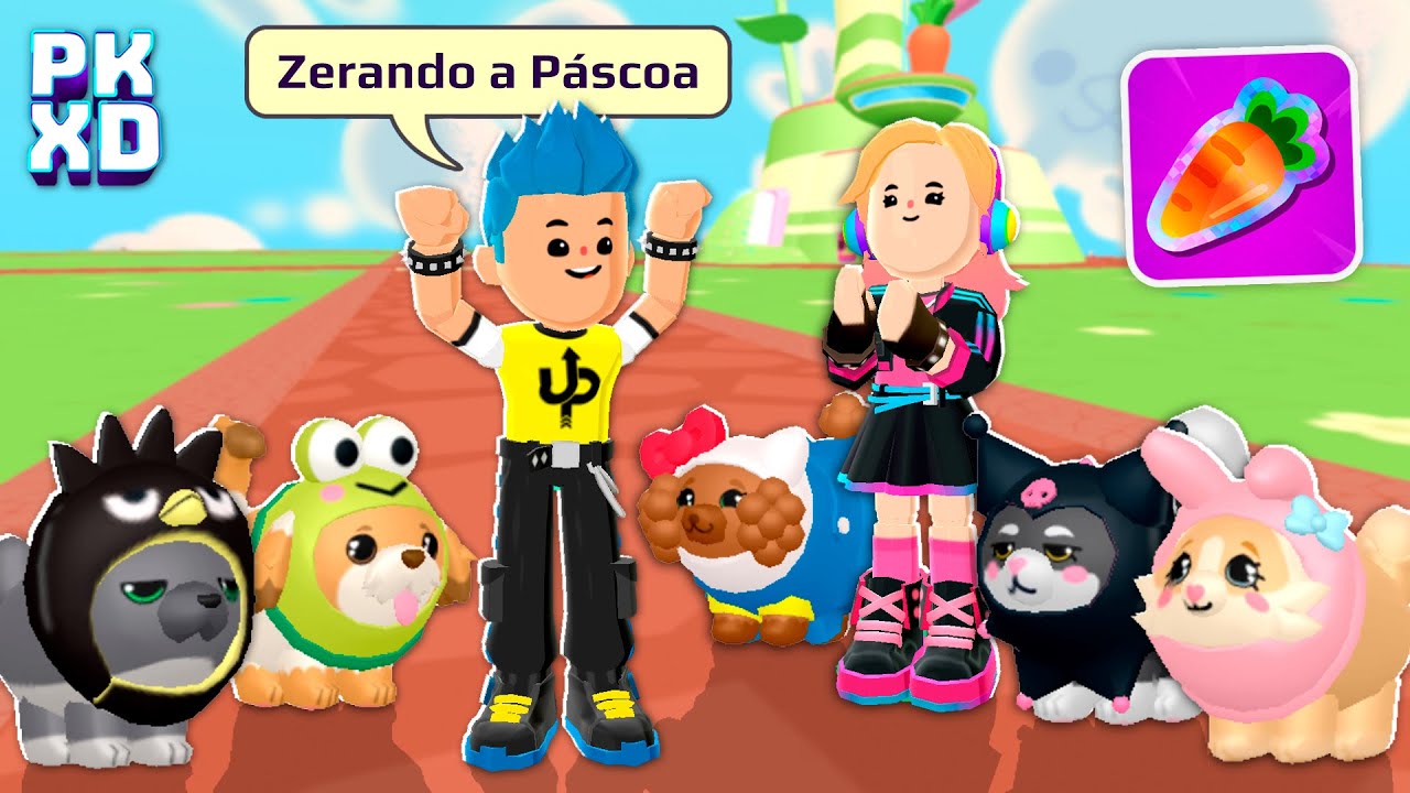 🏆 Zerando a Atualiza&ccedil;&atilde;o da P&aacute;scoa 2025 no PK XD