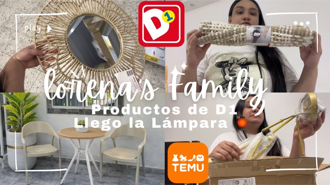 | NUEVOS Productos del D1 | | 🧡Llegó la otra LÁMPARA de TEMU | 