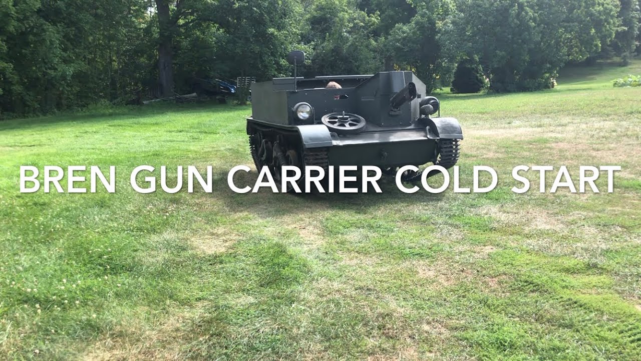 A Cold Start of the Bren Gun Carrier