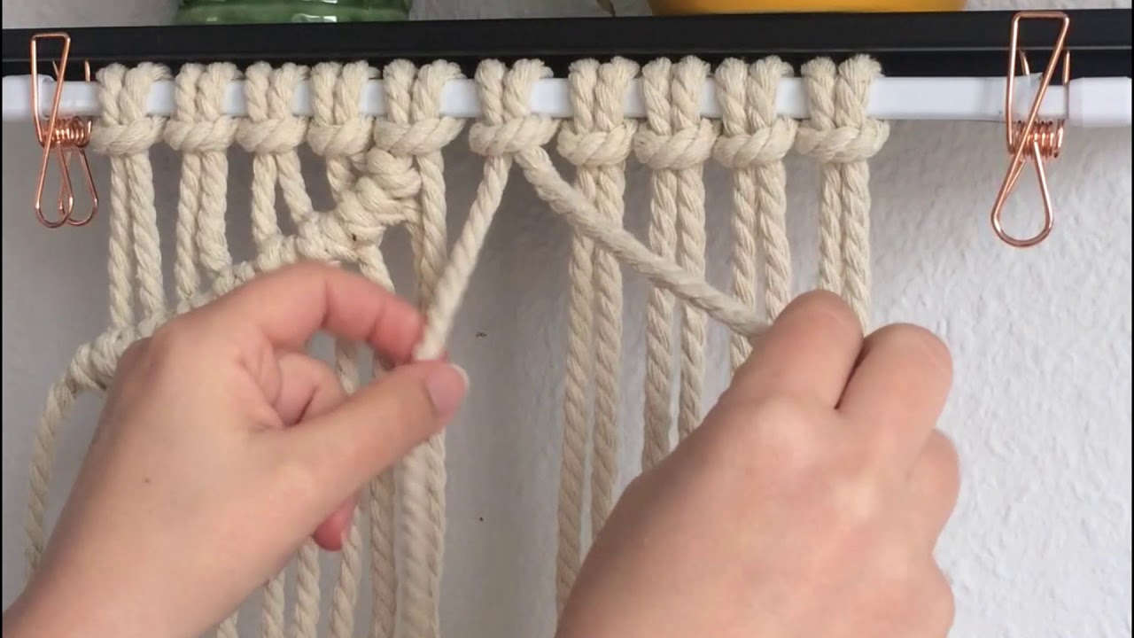 Tutorial - mini tenda boho style.