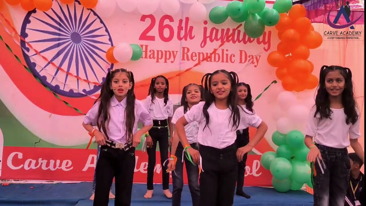 Republic Day performance By Carve Academy Students
