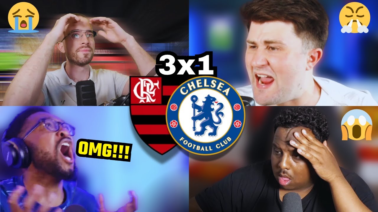 🚨 VEJA COMO OS INGLESES REAGIRAM AOS GOLS DO FLAMENGO NA VITÓRIA CONTRA CHELSEA!