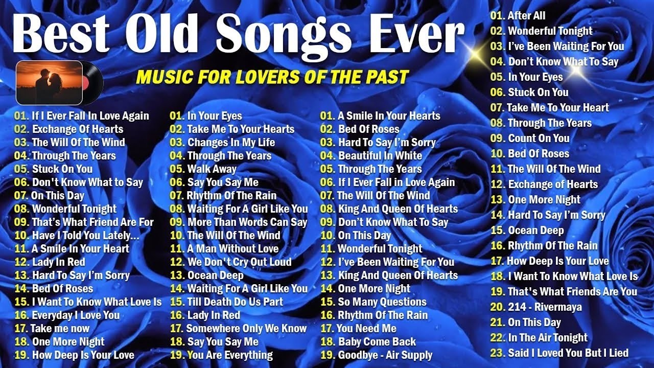 Love Songs Of All Time Playlist-Relaxing Love Songs 80's 90's 💖💖Some Beautiful Love Songs❤️