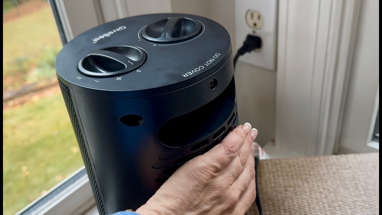Посмотрите демонстрационные характеристики безопасности обогревателя GiveBest Space Heater | Кера...