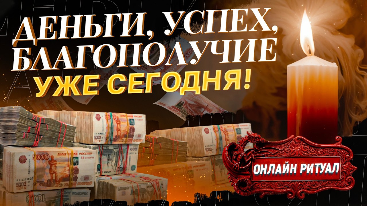 🤑ДЕНЬГИ И УСПЕХ ПРИДУТ СРАЗУ! МОЩНЫЙ РИТУАЛ НА ОТКРЫТИЕ ДЕНЕЖНОГО ПОТОКА И БЛАГОПОЛУЧИЯ!