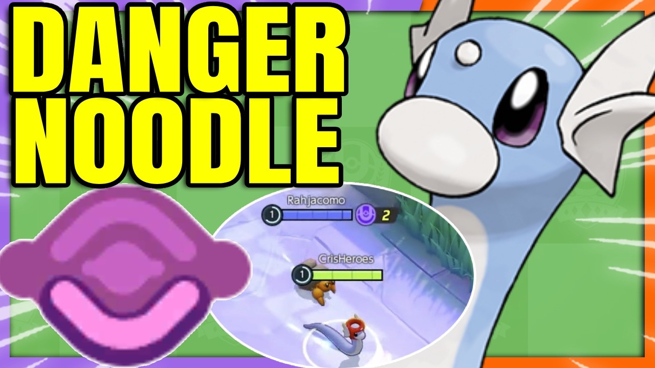 The most Dangerous Noodle there is does DRAGONITE work in Path?! | Pokemon Unite