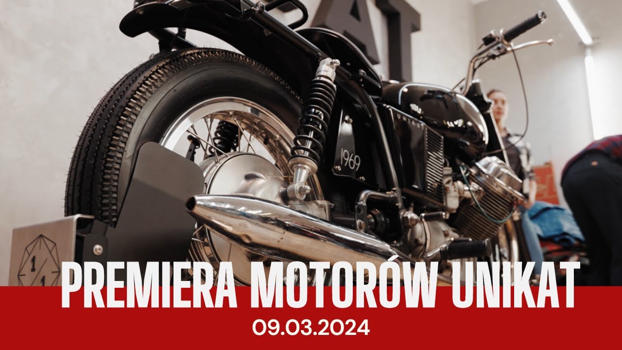 Premiera motocykli kultowego wrocławskiego custom studia UNIKAT Motorworks w DOMARZE!