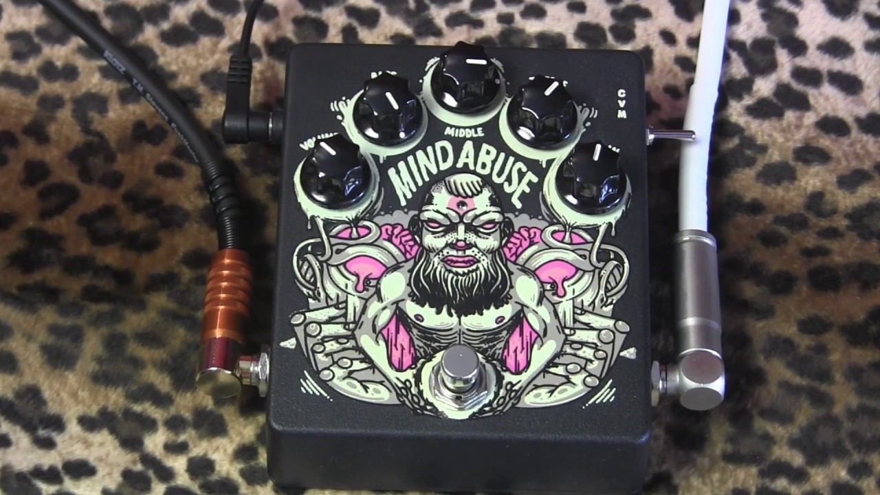 Rockfabrik Effects MIND ABUSE high gain distortion pedal demo