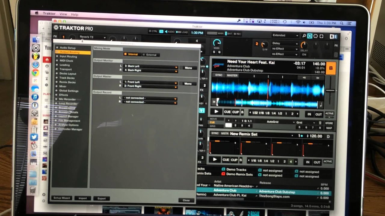 Mixtrack Pro Headphones Traktor Solution.