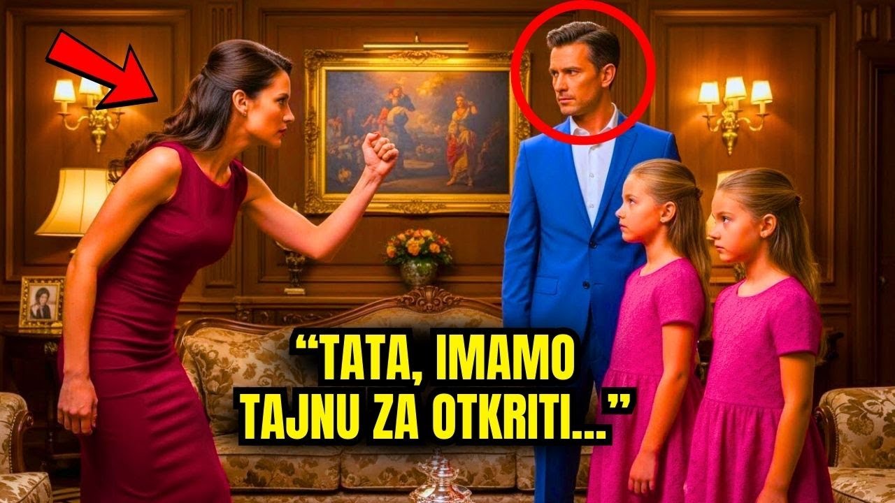 Svi su se bojali nove supruge milijunaša, ali njegove blizanke otkrivaju nešto...