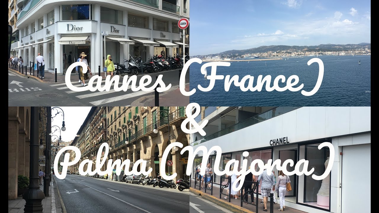 Norwegian Epic Western Mediterranean Cruise 2017 | Day 8 & 9 CANNES & PALMA | Asia Jade Walker