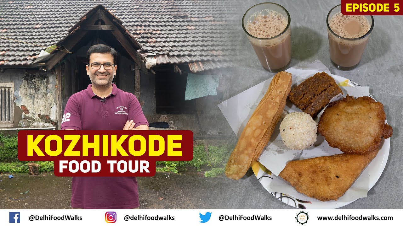 FOOD & SPICE Capital of KERALA / Kozhikode Food Tour I BEST Malabari Snacks + Putt Kadala + PodiChai