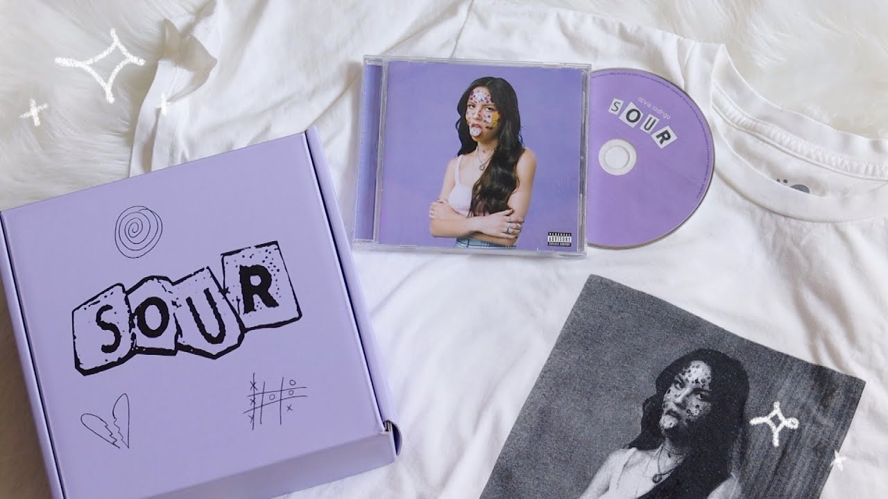 olivia rodrigo - sour (boxset unboxing)