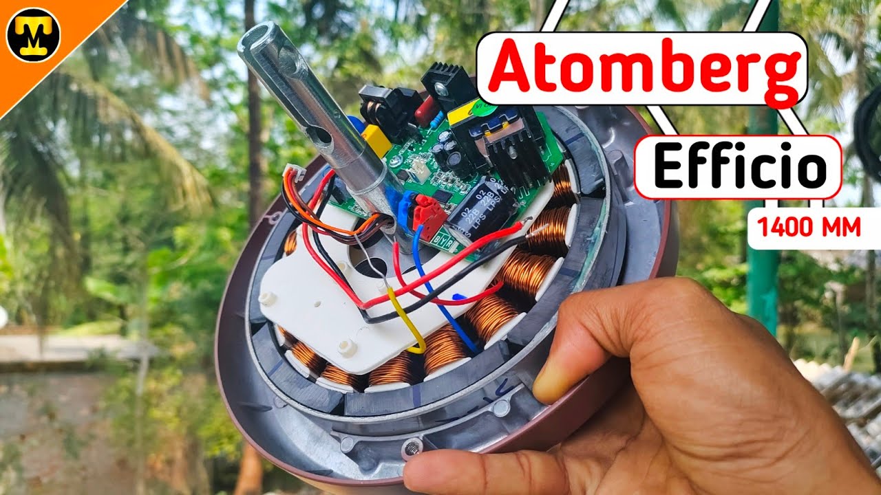 Atomberg Efficio TearDown ||