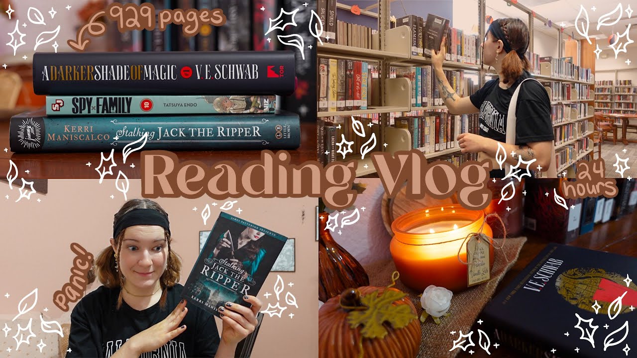 24 HOUR READATHON 🍂🎃 finding 5 star reads, books set in London & chaos with katie