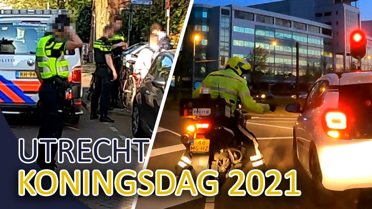 Politie | Koningsdag 2021 in Utrecht | Michael en Jan-Willem | Team Utrecht Zuid