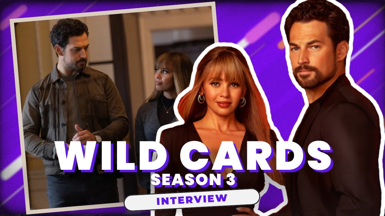 Vanessa Morgan & Giacomo Gianniotti 'Wild Cards' Season 3 Interview | Backstage Features with Gracie