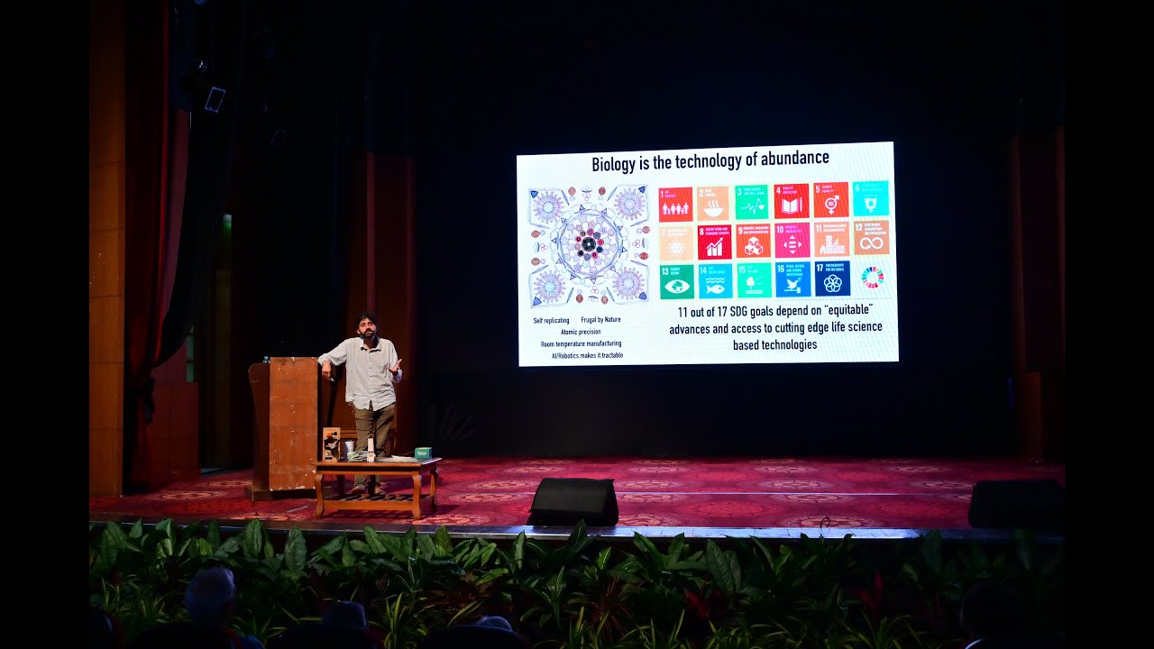 Public Talk: From Paper Microscopes to Global Change: Story of Frugal Science by Dr Manu Prakash