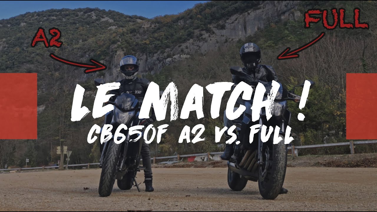 CB650F A2 vs. FULL, le Match ! #Review 13