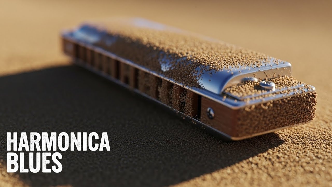 Acoustic Harmonica Blues – Rain on Old Asphalt