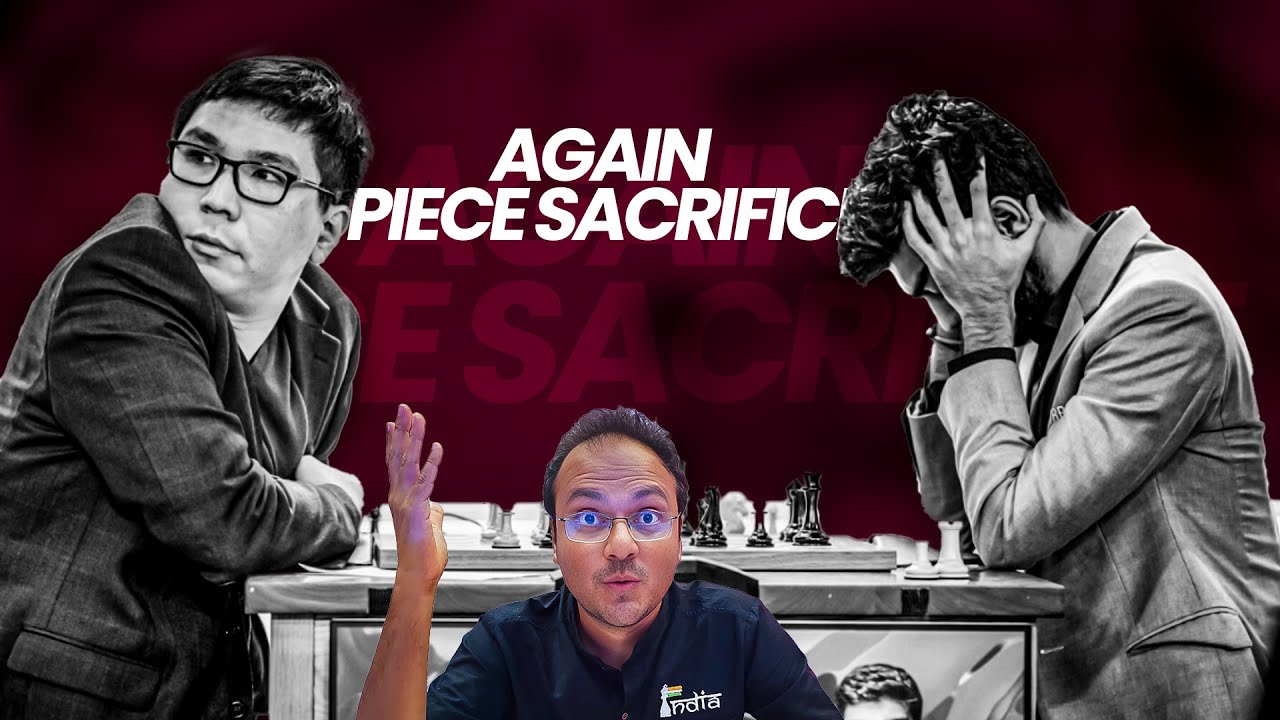 Невероятные жертвы фигур подряд! | Уэсли Со против Гукеша | Zagreb Grand Chess Tour