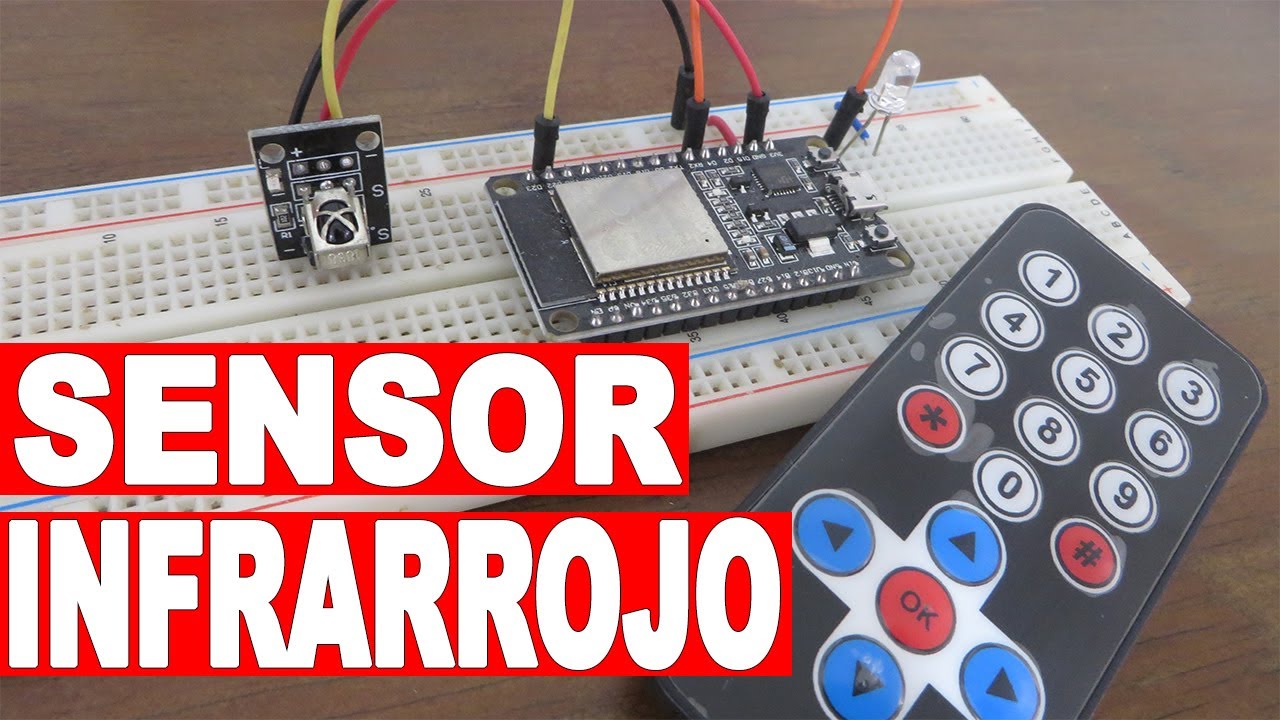 Sensor  INFRARROJO con ESP32 - VS1838B - Control remoto