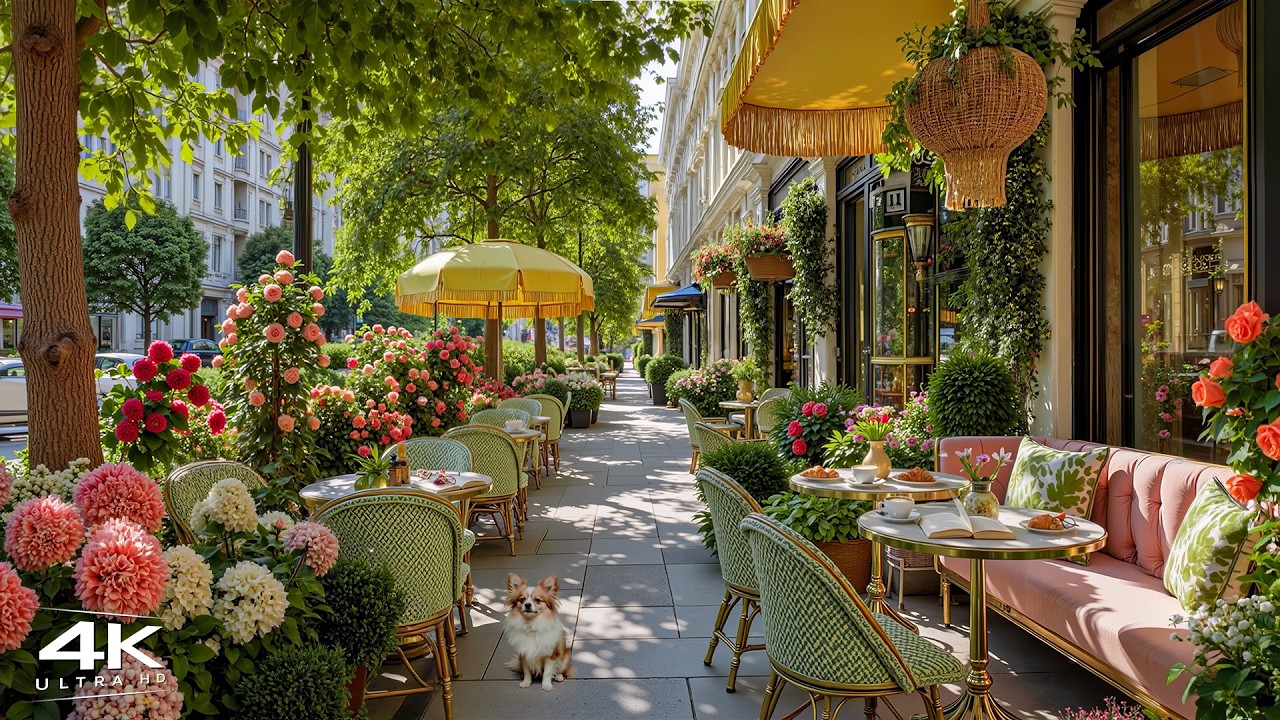 PARIS CAF&Eacute; AMBIENCE ☕Morning Jazz &ndash; Chill Bossa Nova & Relaxing Jazz Music for Study & Work