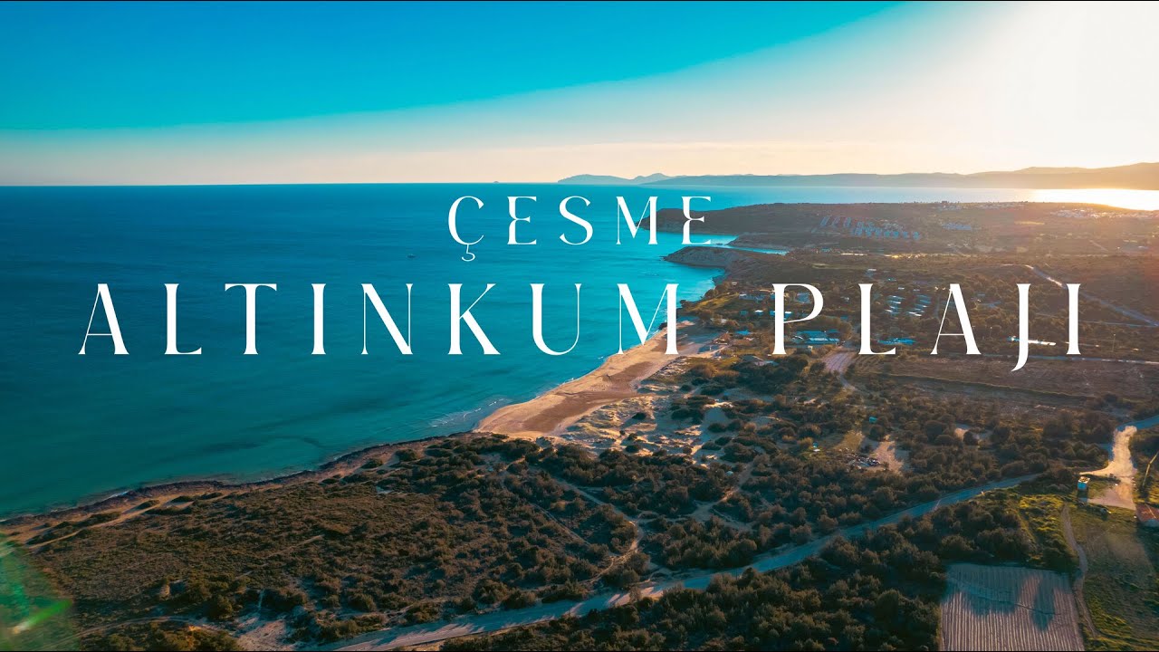 İZMİR ÇEŞME ALTINKUM PLAJI - Nisan 2025 (4K)