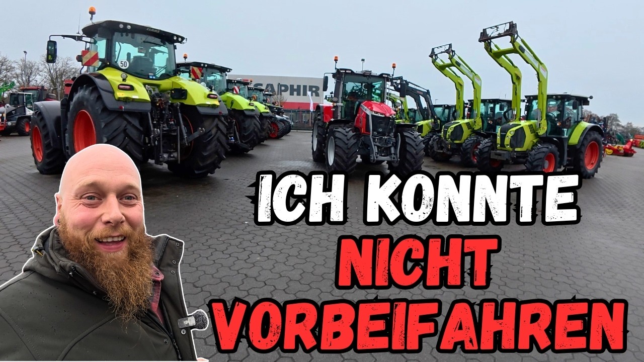 Spontaner Stopp: Landtechnik-Paradies entdeckt!