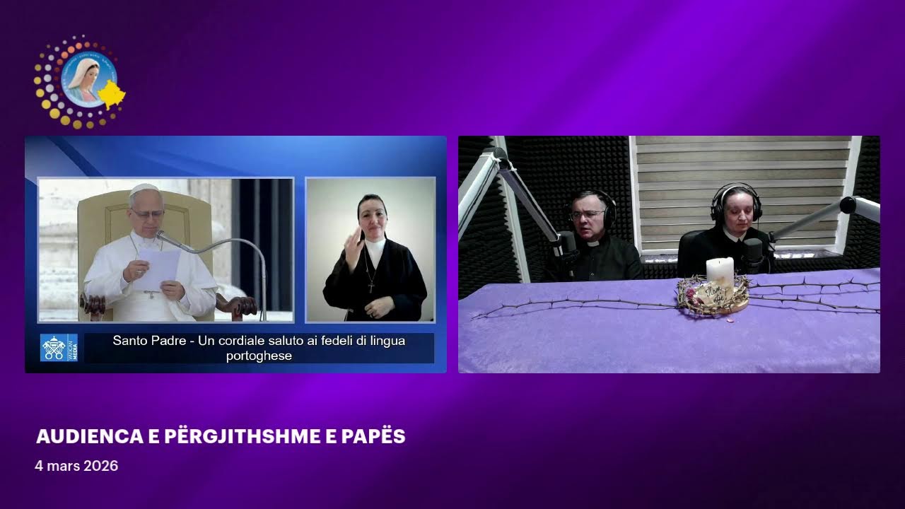AUDIENCA E PËRGJITHSHME E PAPËS - 4 Mars 2026