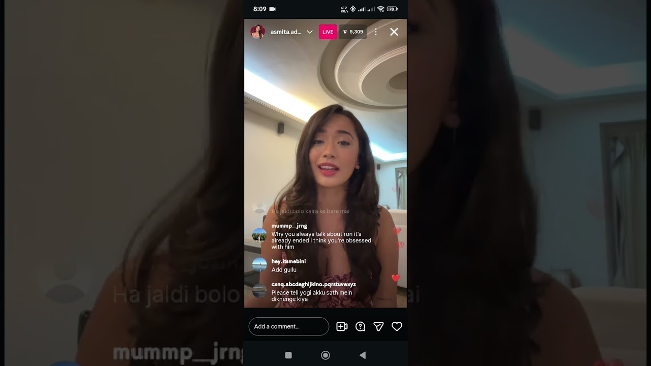 Asmita Adhikari Live Today 
