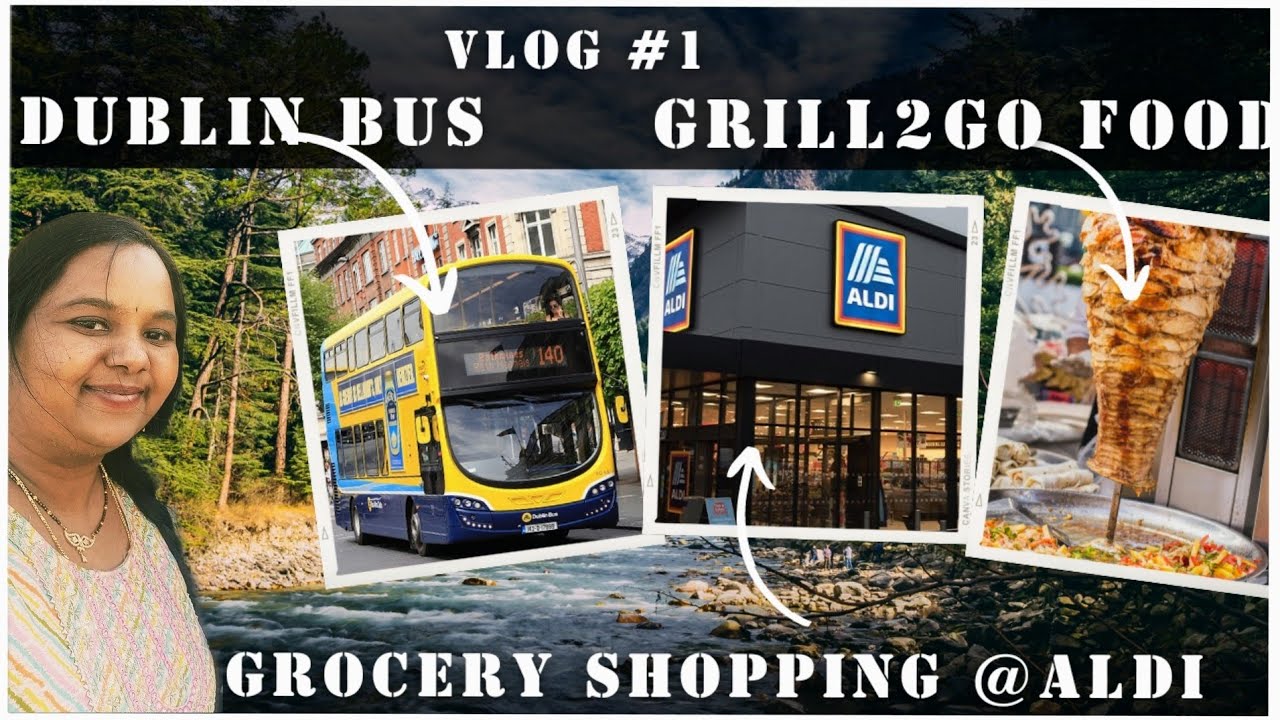 Grocery shopping in dublin Ireland |Ireland లో జర్మన్ grocery స్టోర్