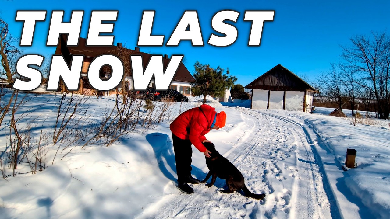 The Last Snow: Wood Stove Cooking & Winter Cabin Life
