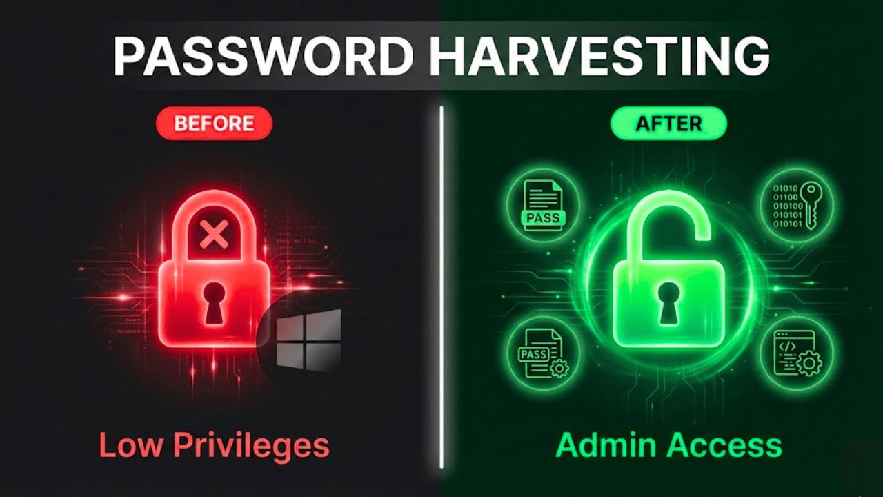 05 Learn Password Harvesting in 20 Minutes (Windows Privilege Escalation)