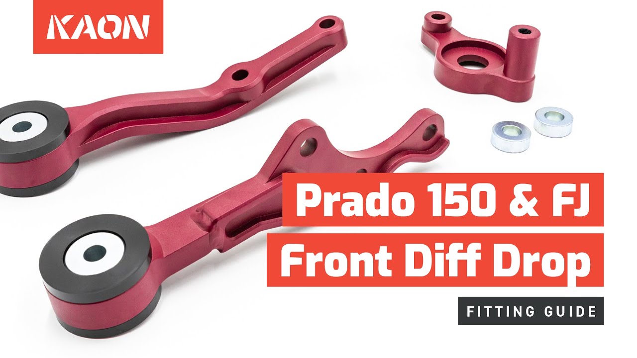 A closer look at installing a Diff Drop to your Toyota Prado / FJ Cruiser