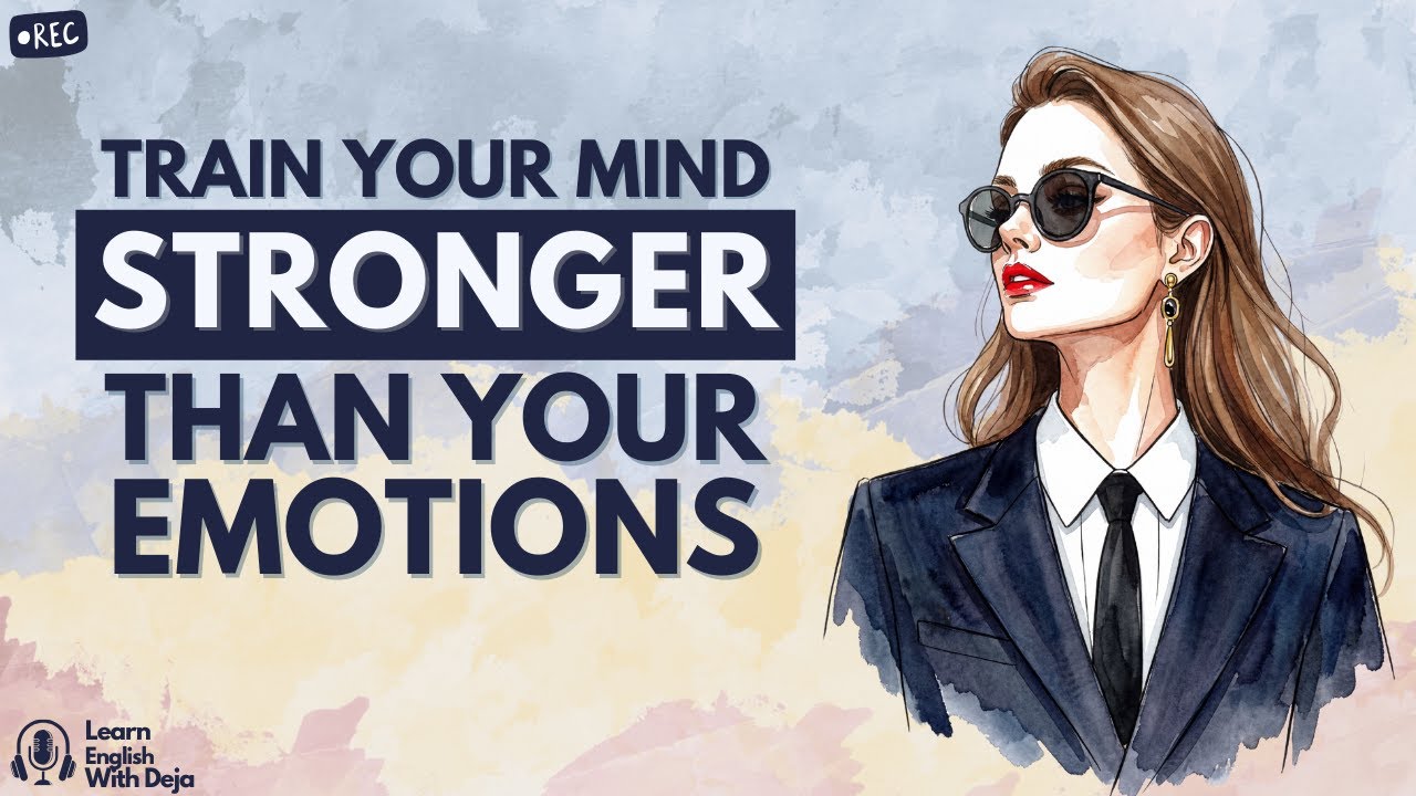 Train Your Mind to Be Stronger Than Your Emotions | English Podcast For Learning English