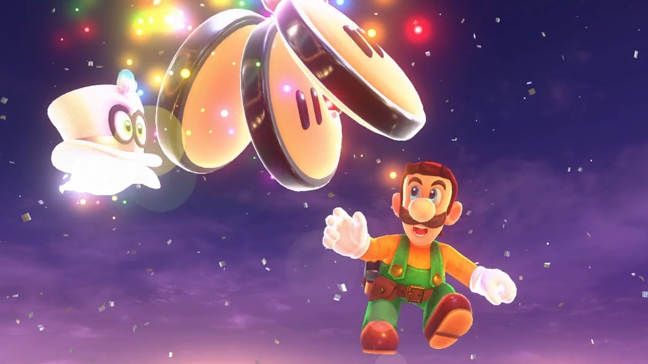Super Luigi Odyssey Walkthrough Part 6 - Metro Kingdom + New Donk City