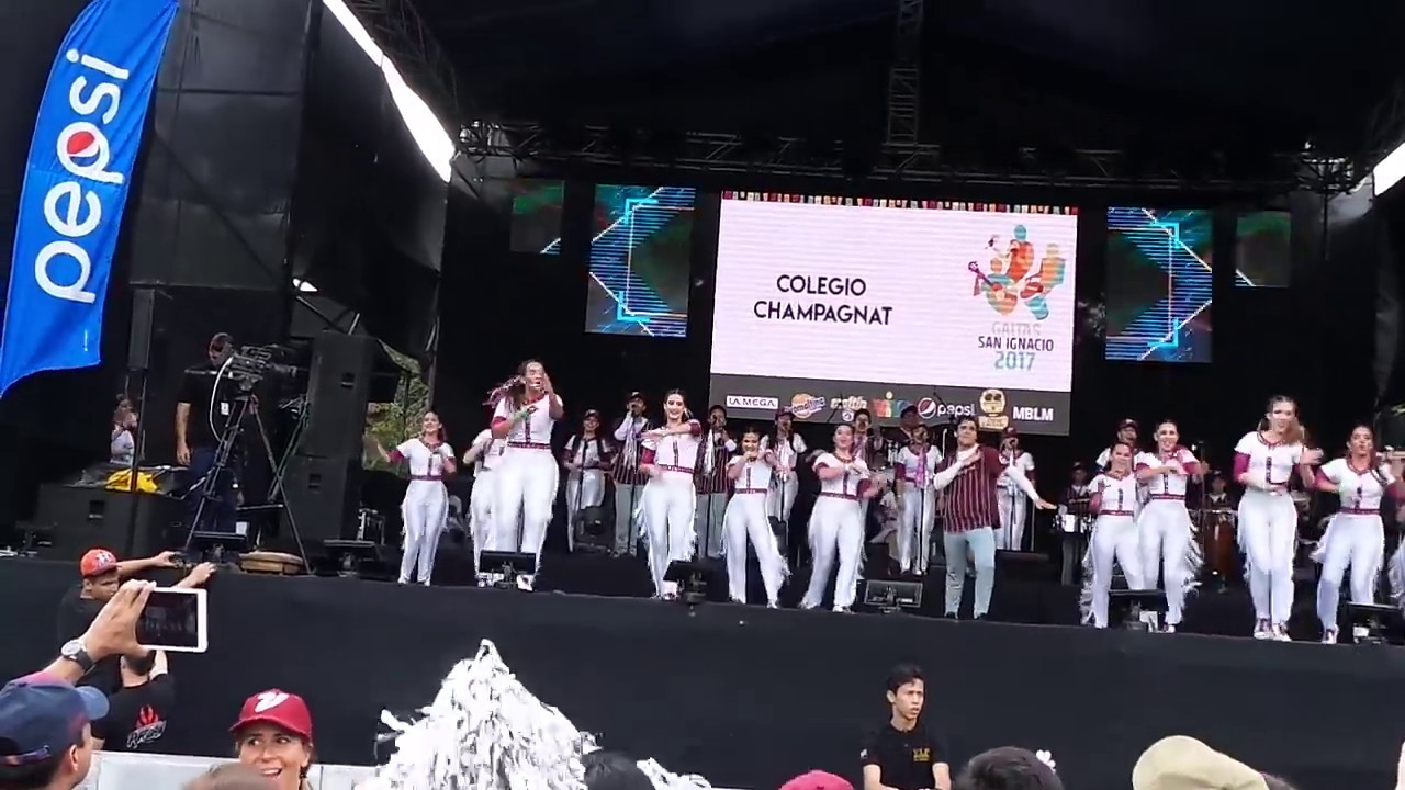 Gaitas Champagnat 2017 Ganadores del 1er lugar y mejor  música en el Colegio San Ignacio